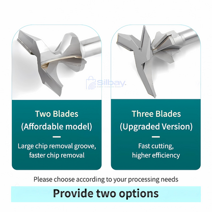 Silbay™ Arc-Shaped Integrated Milling Cutter R18/R30/R50