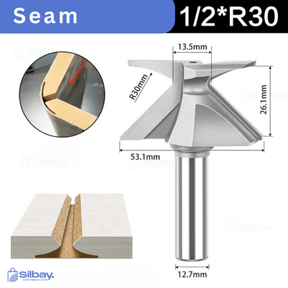 Silbay™ Arc-Shaped Integrated Milling Cutter R18/R30/R50