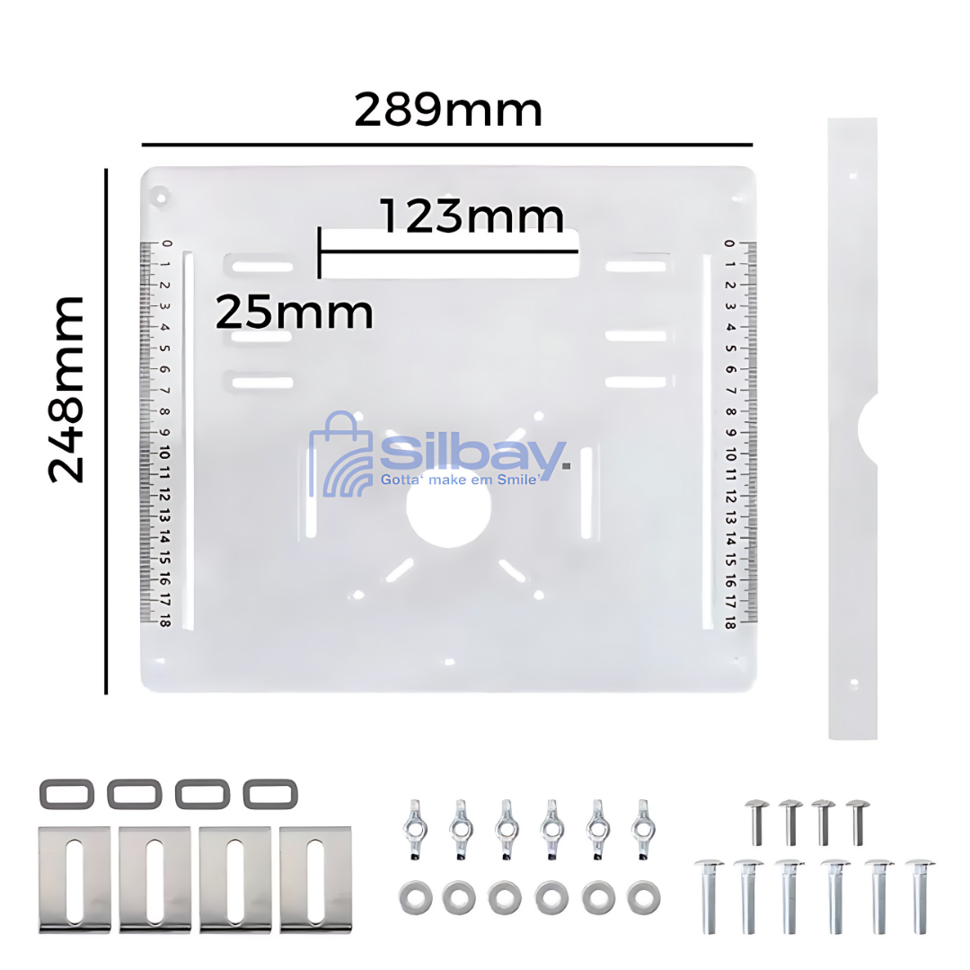 Silbay™ Multi-Angle Saw Guide Plate