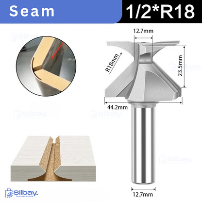 Silbay™ Arc-Shaped Integrated Milling Cutter R18/R30/R50