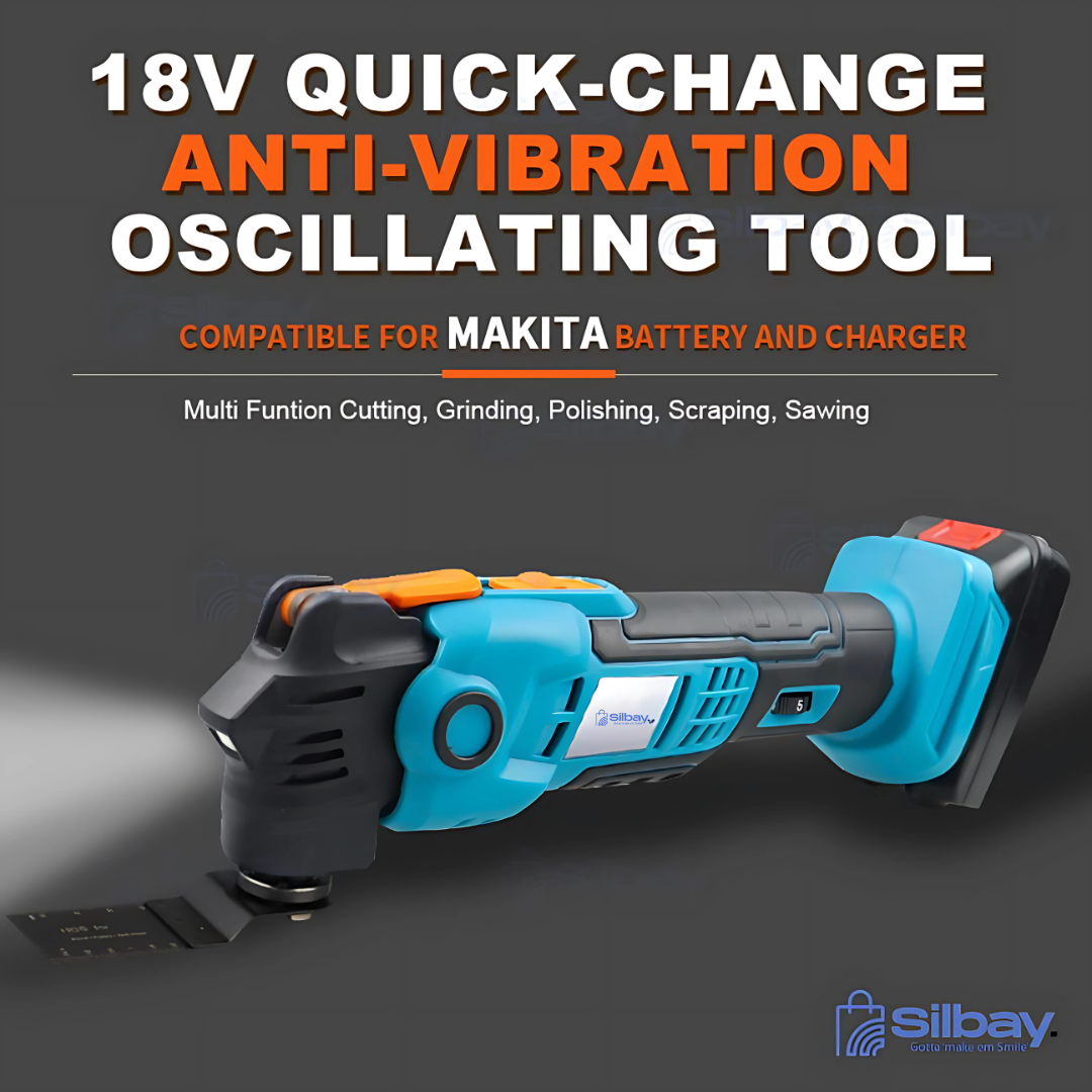 Silbay™ Cordless Anti-Vibration Oscillation Tool